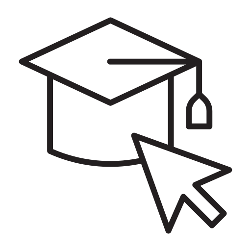 graduación icono gratis