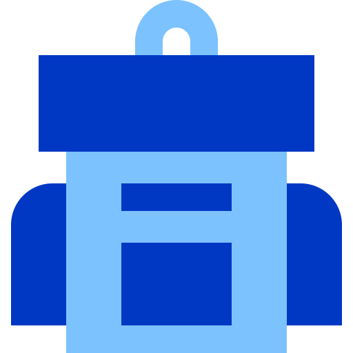 mochila icono gratis