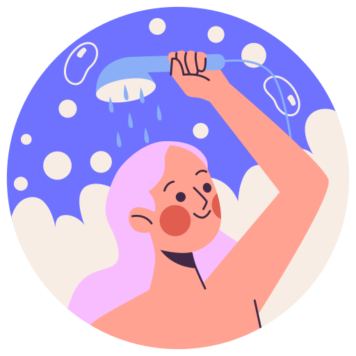 dusche kostenlos Sticker dusche kostenlos Sticker
