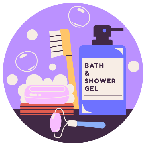 dusche kostenlos Sticker