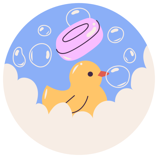 badeente kostenlos Sticker