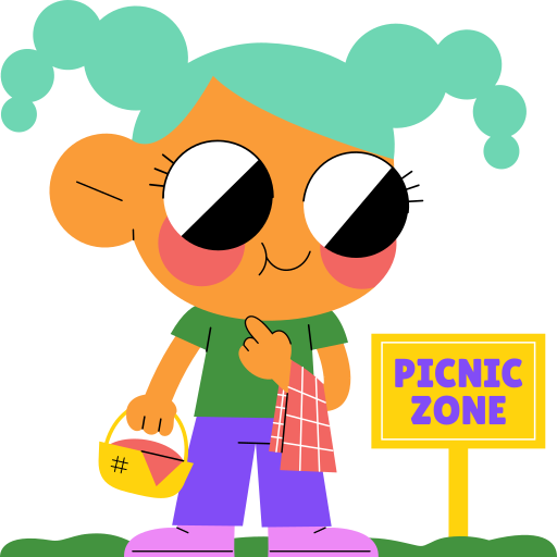 picnic gratis sticker