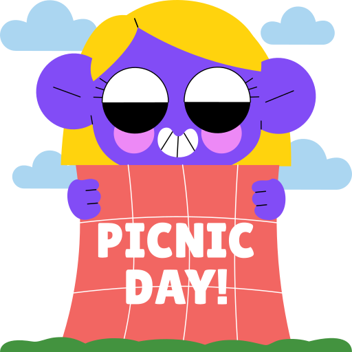 picnic gratis sticker