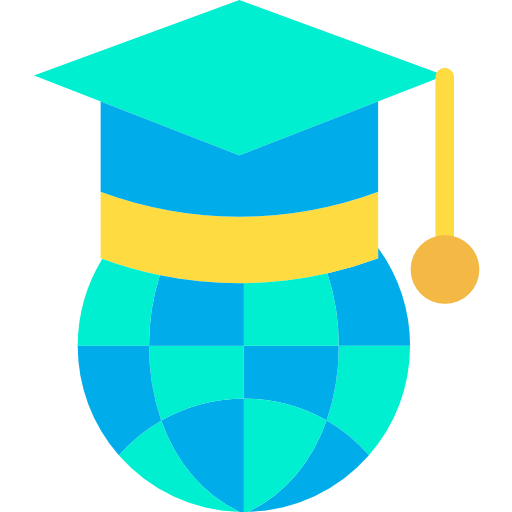 educación global icono gratis