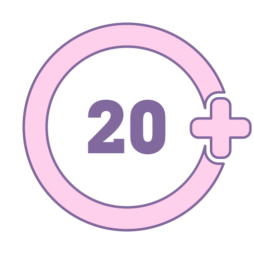 numero 20 icono gratis
