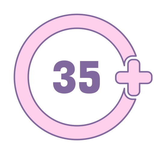 treinta y cinco icono gratis