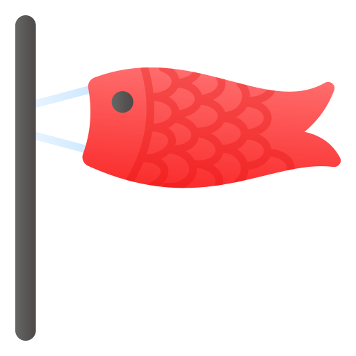 bandera de pescado icono gratis