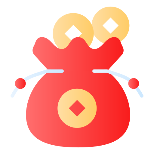 bolsa de dinero icono gratis