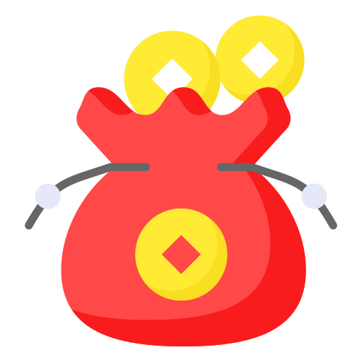 bolsa de dinero icono gratis