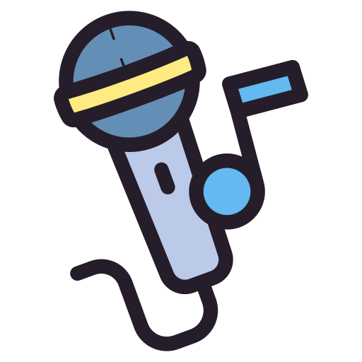 karaoké Icône gratuit