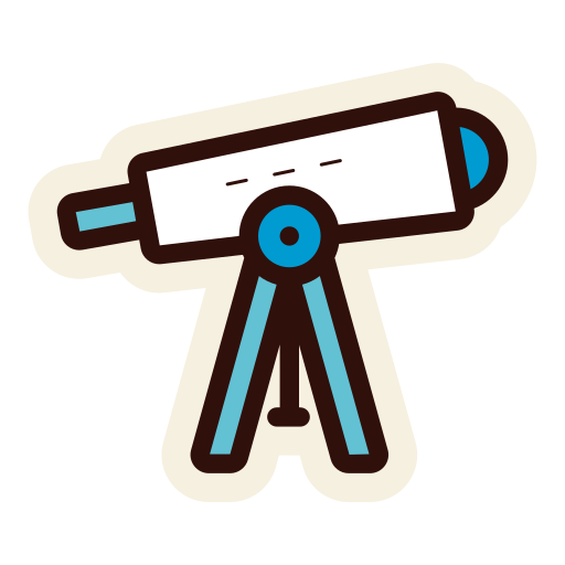 Telescope free icon Telescope free icon