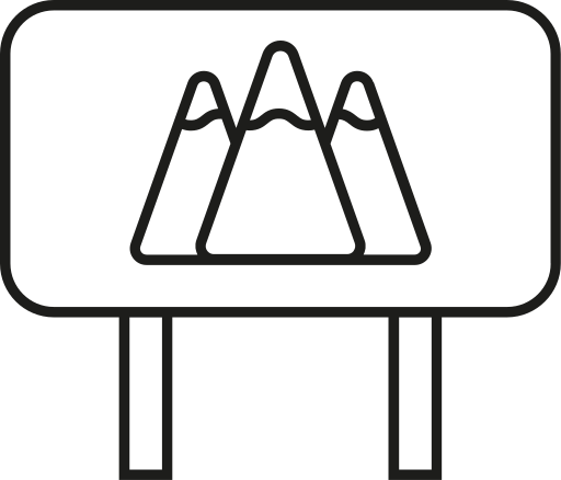 montagne Icône gratuit