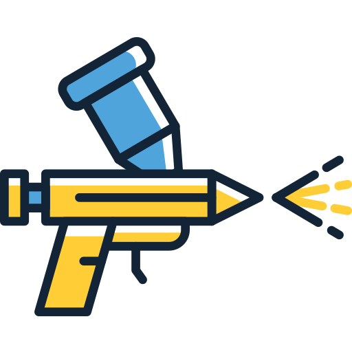 aerógrafo icono gratis