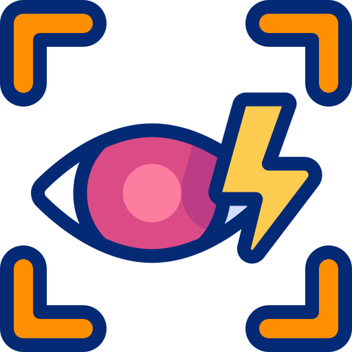 Red eye free icon Red eye free icon