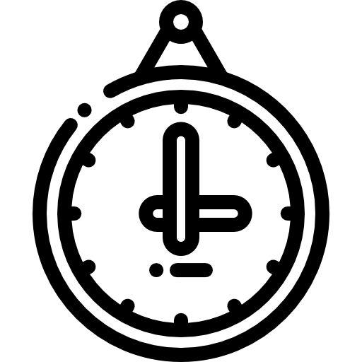 relógio de parede grátis ícone