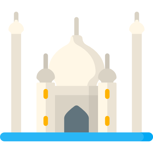 taj mahal icono gratis