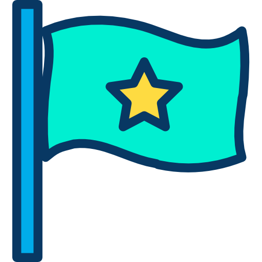 Flag free icon