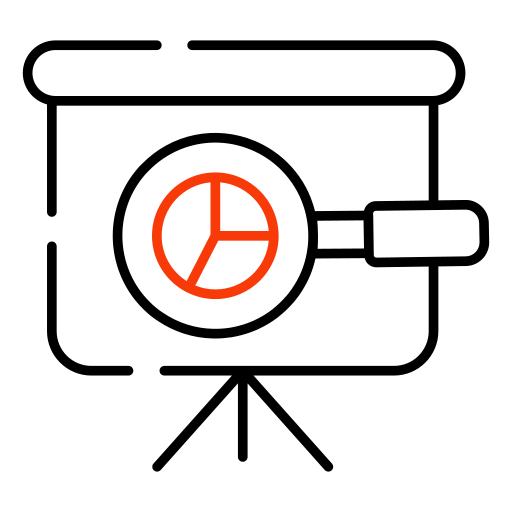 Presentation free icon