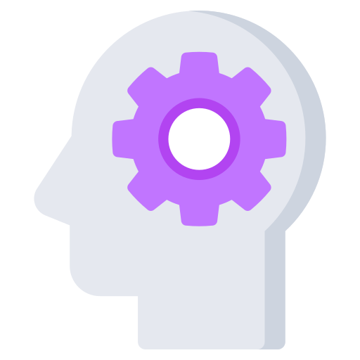 Brain settings free icon