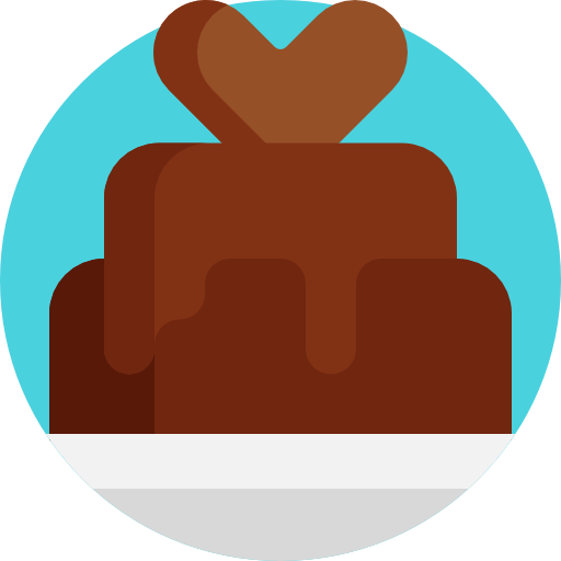 fuente de chocolate icono gratis