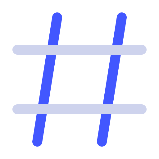 해시태그 무료 아이콘