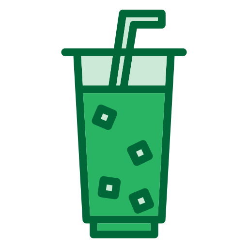 café helado icono gratis