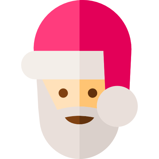 papá noel icono gratis