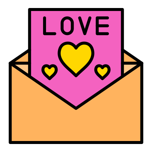 enveloppe d'amour Icône gratuit enveloppe d'amour Icône gratuit