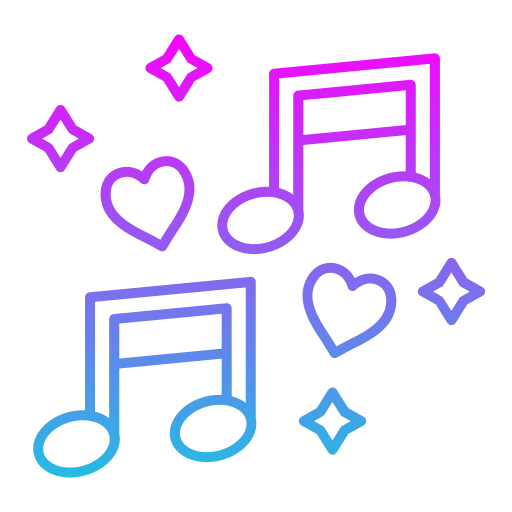 notas musicales icono gratis