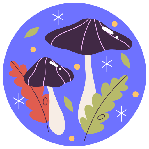 pilz kostenlos Sticker