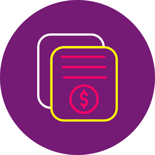 factura icono gratis