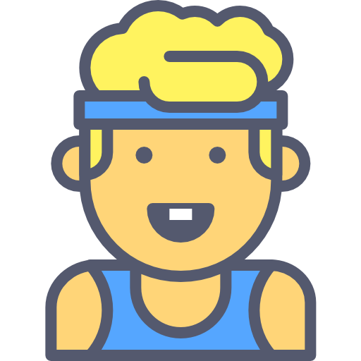 gimnasta icono gratis