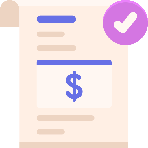 Invoice Flaticons Flat icon