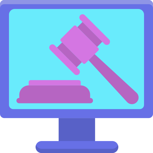 enchères Icône gratuit