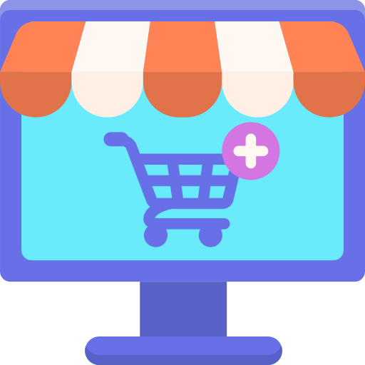 tienda online icono gratis