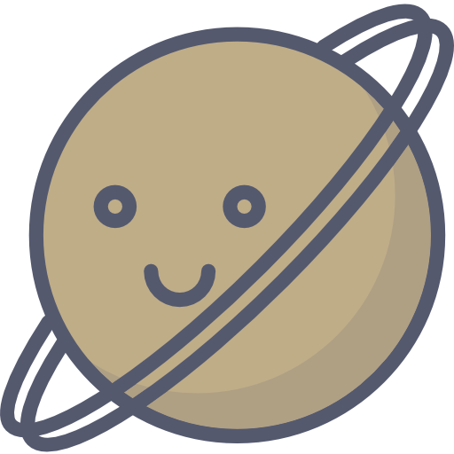 saturno icono gratis