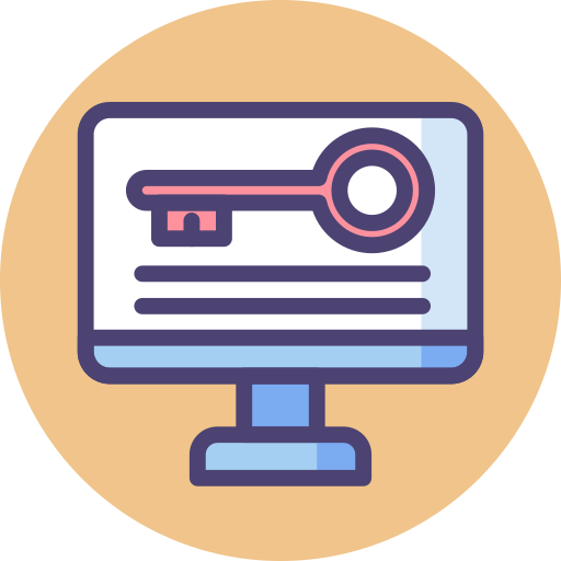 palabra clave icono gratis