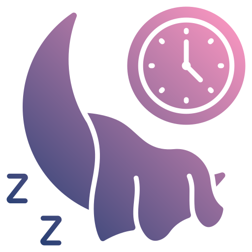 Sleeping time free icon