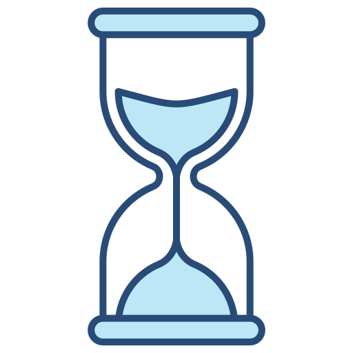 reloj de arena icono gratis