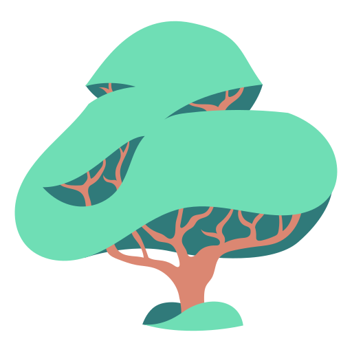 árbol tropical icono gratis