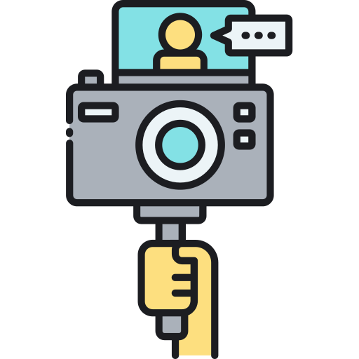 camara de video icono gratis