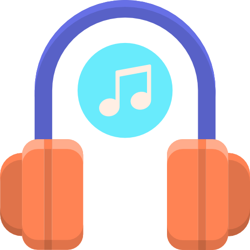 Headphones Flaticons Flat icon