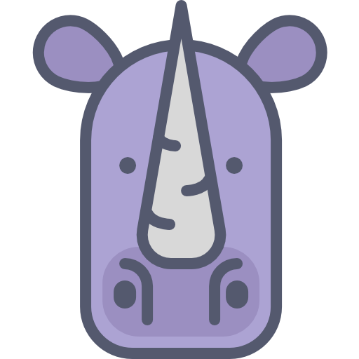 rhinocéros Icône gratuit rhinocéros Icône gratuit