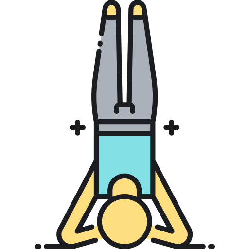 headstand icono gratis