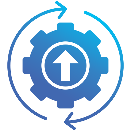 Continuous improvement free icon