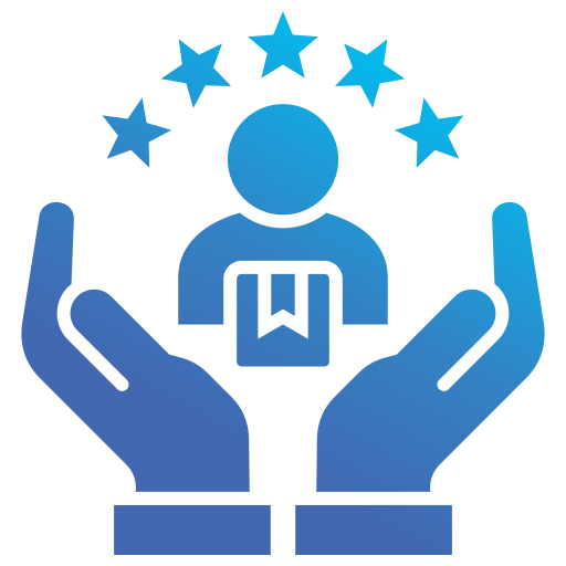 Customer satisfaction free icon