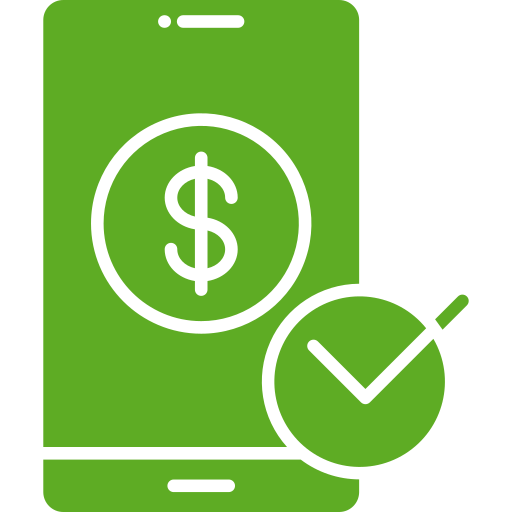 Mobile payment free icon