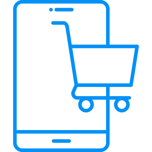 mobiles einkaufen kostenlos Icon mobiles einkaufen kostenlos Icon