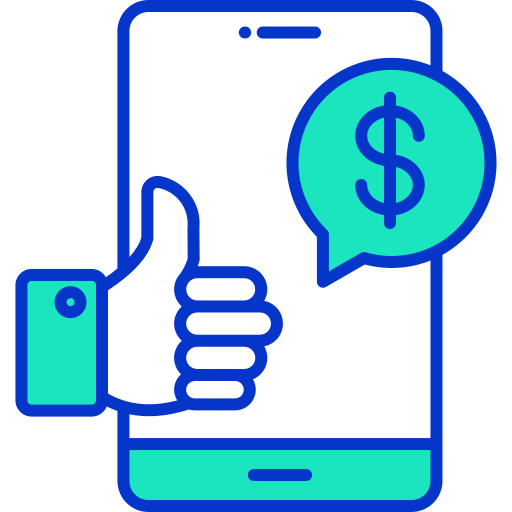 Мобильный платеж бесплатно иконка