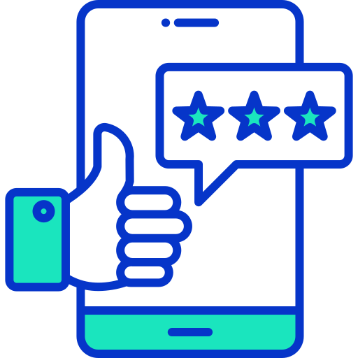 buena reseña icono gratis